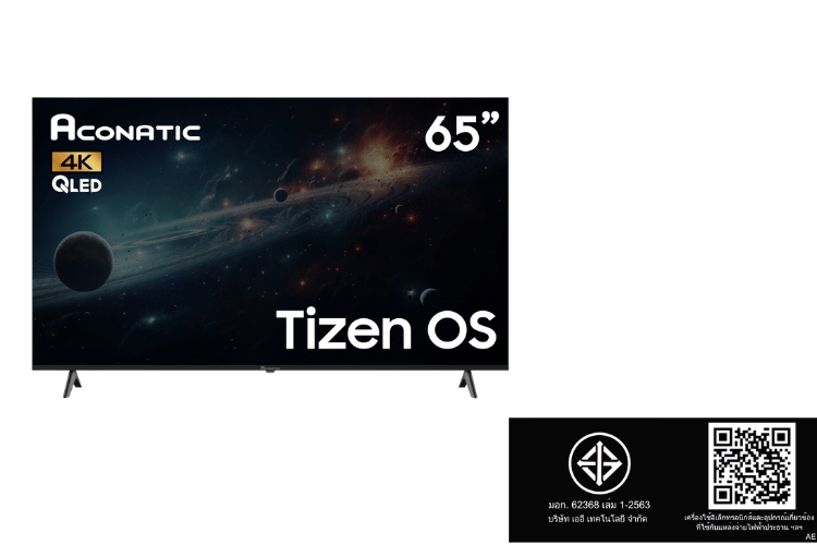แอลอีดี ทีวี 65 นิ้ว ACONATIC 65QSX900AN TIZEN OS TV (รับประกัน 3 ปี)